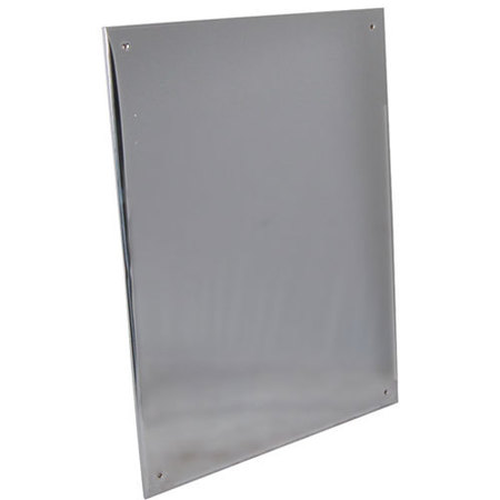 BOBRICK Mirror, Frameless , 18X24", S/S B155618X24